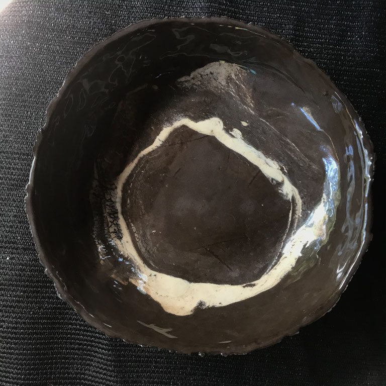 cone 6 - Black clay marbled -$220 +pp